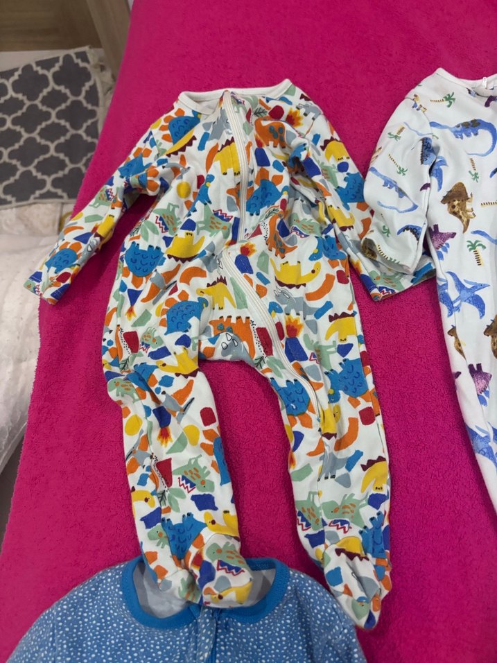 Renkli Fermuarlı Erkek Bebek Tulumları - Görsel 2