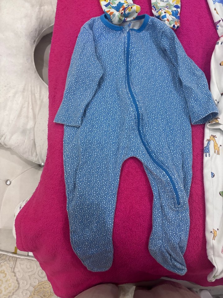 Renkli Fermuarlı Erkek Bebek Tulumları - Görsel 5