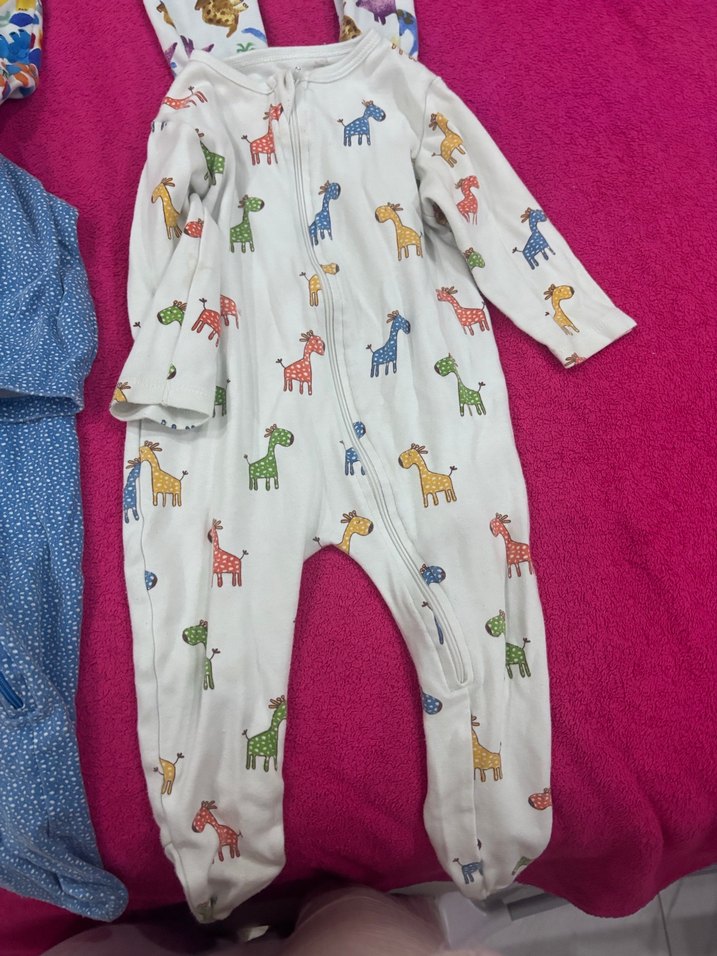 Renkli Fermuarlı Erkek Bebek Tulumları - Görsel 4