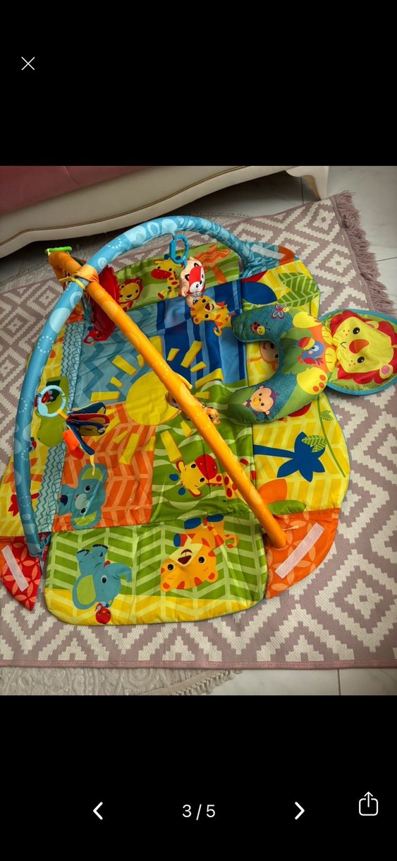 Renkli Bebek Oyun Halısı - Görsel 2