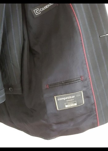 Düğmeli Siyah Erkek Ofis Takımı 44 beden - Görsel 3