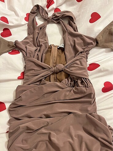 Tül gece elbisesi - Görsel 2