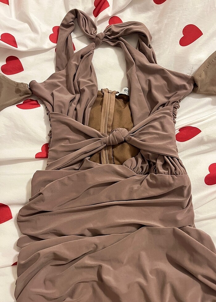 Tül gece elbisesi - Görsel 2