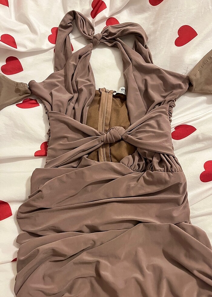 Tül gece elbisesi - Görsel 3