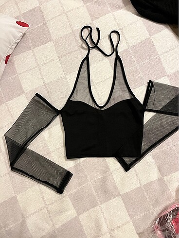 Siyah croptop