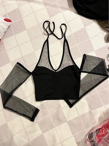 Diğer Siyah croptop