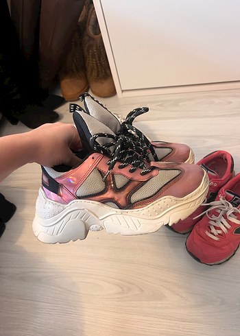 Rahat ve Şık Kadın Spor Ayakkabı 3ü birlikte - Görsel 5