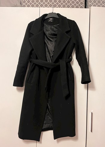 Kemerli Siyah Uzun Kaban - Görsel 3