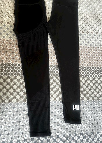 Puma Siyah Spor Bayan Tayt