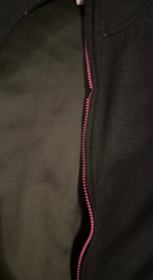 Siyah Fermuarlı çocuk Sweatshirt - Görsel 3