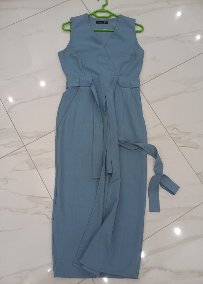 Bebe mavisi elbise - Görsel 3