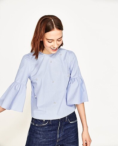 Zara İncili üst