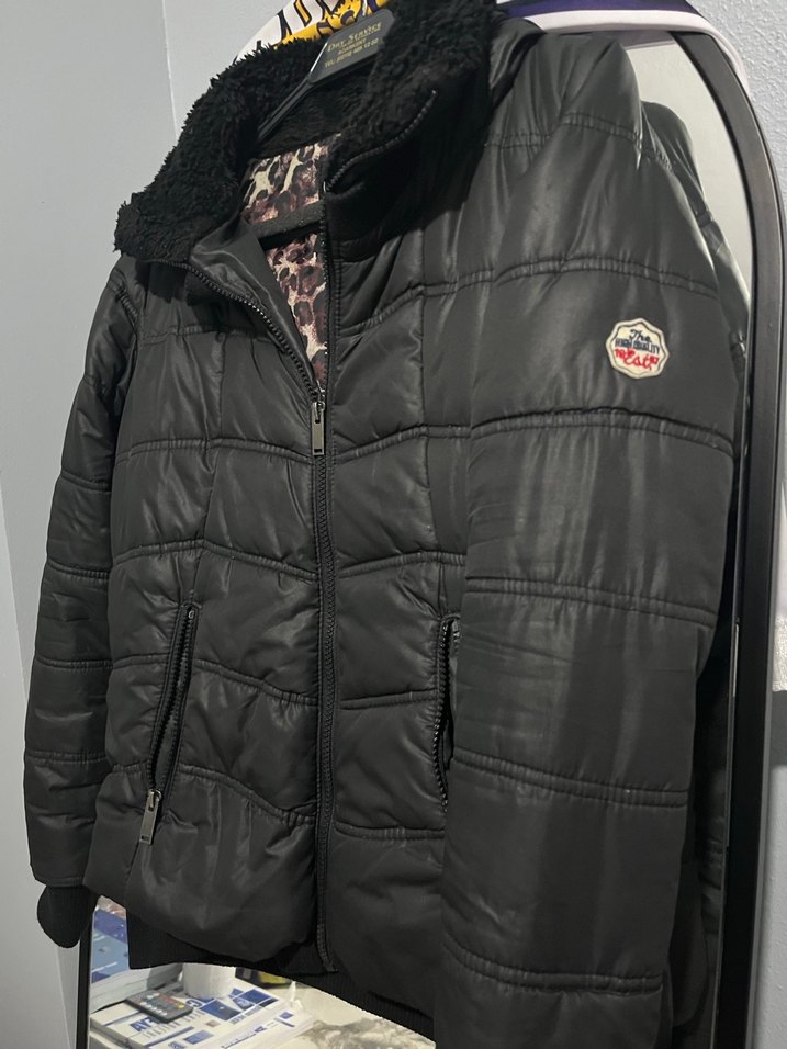 Kadın Siyah Mont - Görsel 3