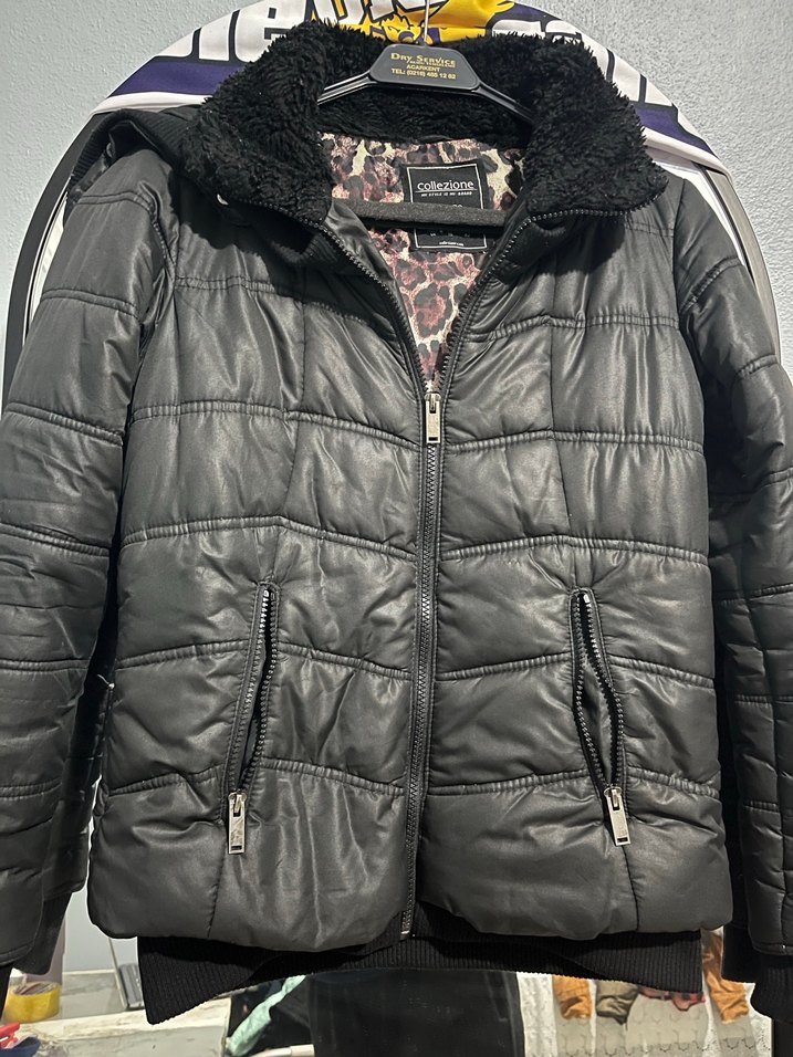 Kadın Siyah Mont - Görsel 2