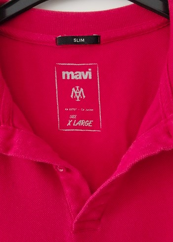 Mavi Kırmızı Polo Tişört