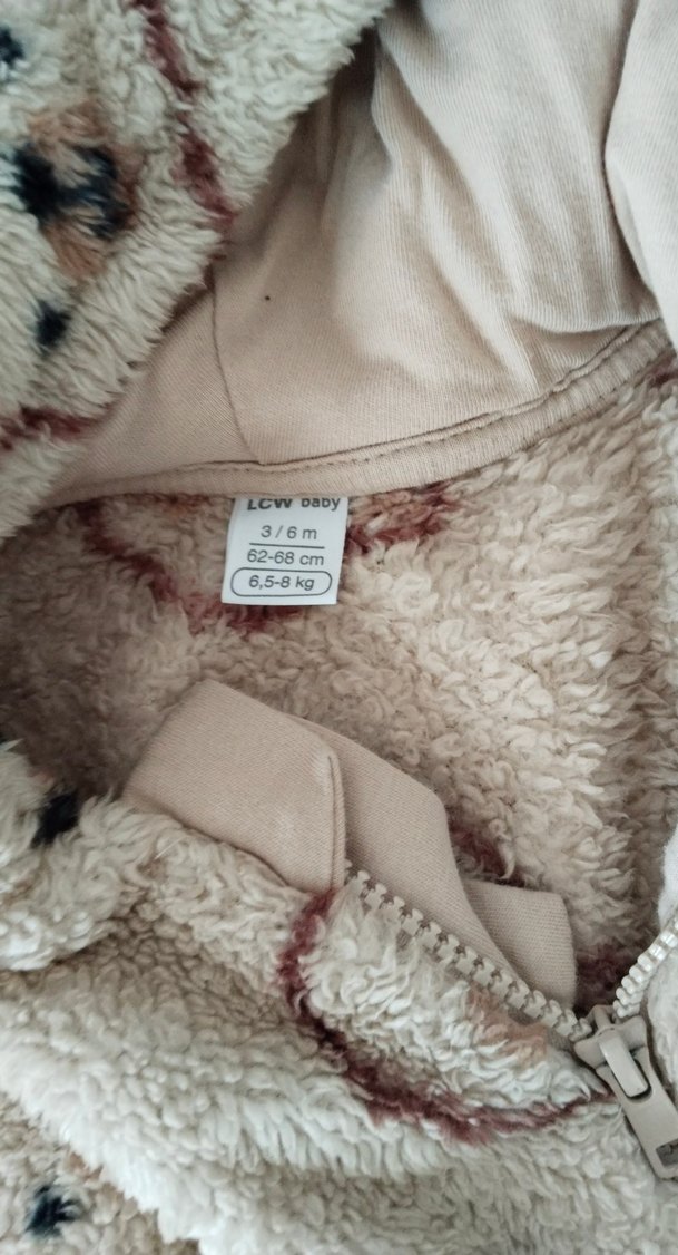 Kahverengi Nakışlı Bebek Tulum - Görsel 3