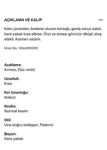 Kare Yakalı Jarse Elbise - Görsel 3