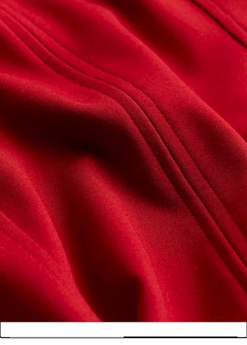 Kare Yakalı Jarse Elbise - Görsel 2