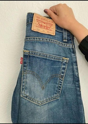 Levis 501 Mavi Denim Jean Vintage
