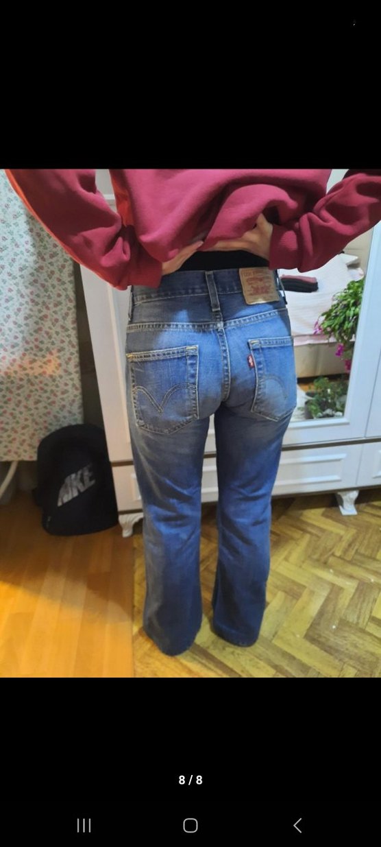 Levis 501 Mavi Denim Jean #vintage — görsel 8/9