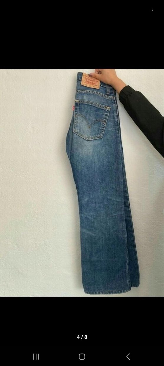 Levis 501 Mavi Denim Jean #vintage — görsel 4/9