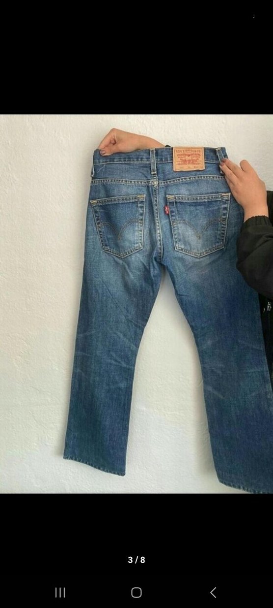 Levis 501 Mavi Denim Jean #vintage — görsel 3/9