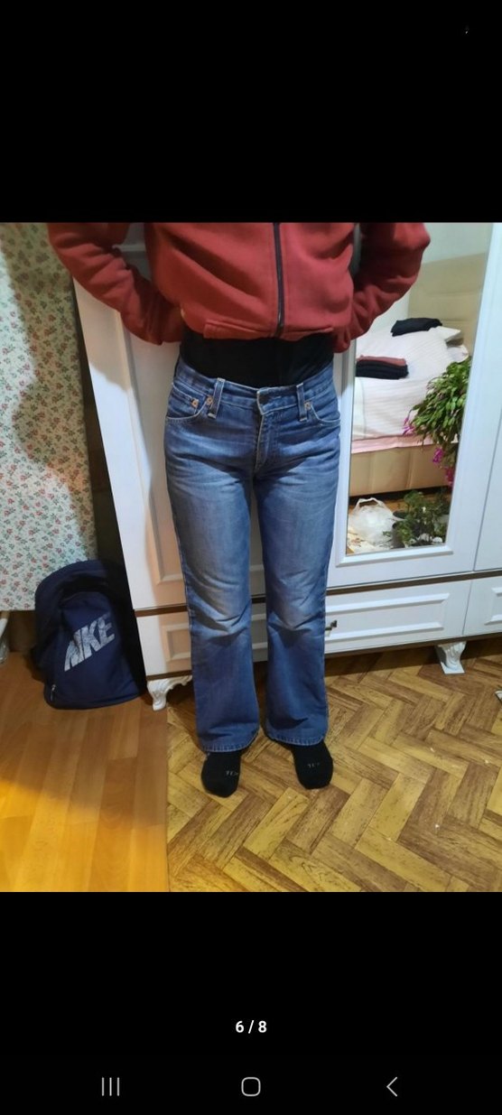 Levis 501 Mavi Denim Jean #vintage — görsel 6/9