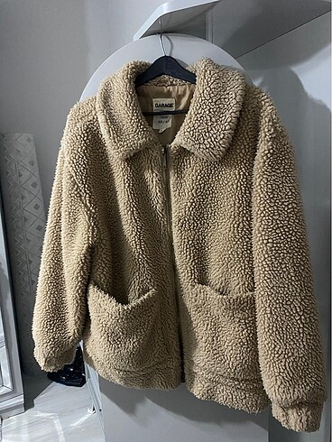 m Beden Peluş mont ceket