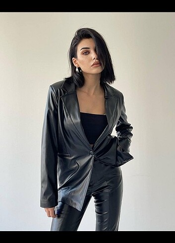 Zara İkili deri takım