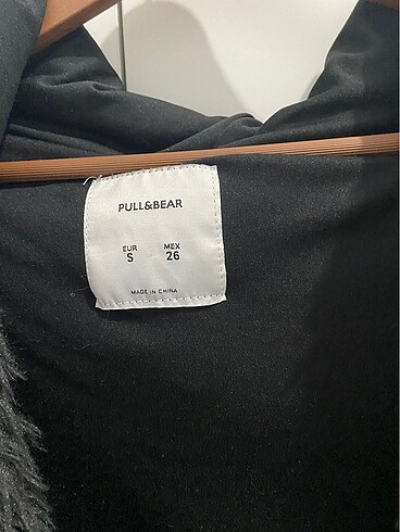 Mango Pull bear siyah kürk