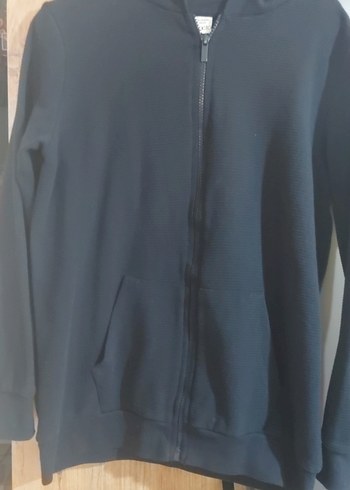 Defacto Erkek Çocuk lacivert Fermuarlı Sweatshirt