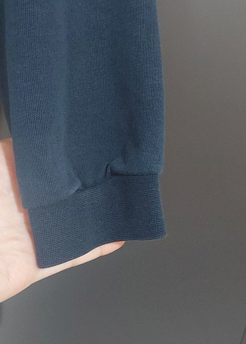 Erkek çocuk lacivert Fermuarlı Sweatshirt - Görsel 6