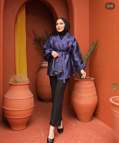 Tunik indigo
