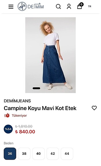 Zara Kot etek
