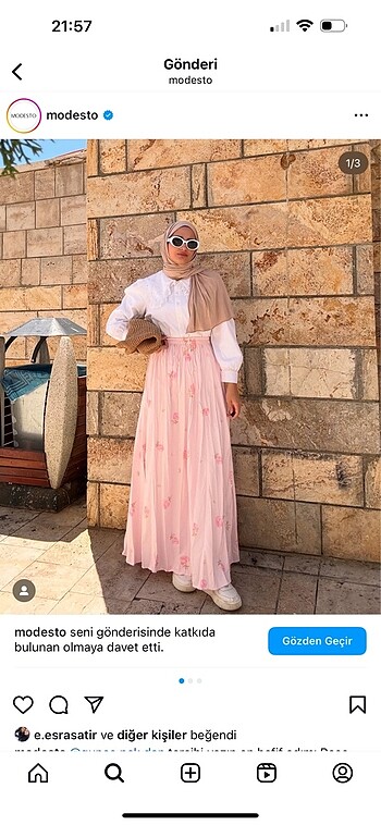 Zara Uzun etek