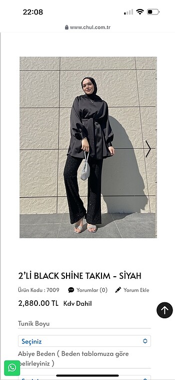 Tesettür takım