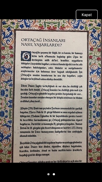 ortaçağ insanlari