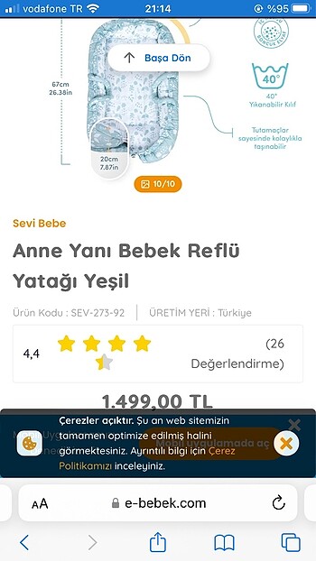 Reflu yatagi