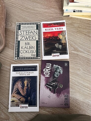 Stefan Zweig, Jack London, Dostoyevski