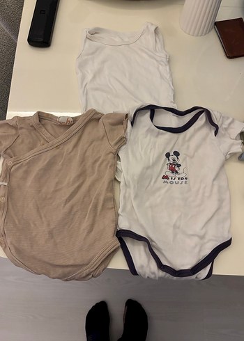 Bebek Erkek Kısa Kollu Pamuklu Body - Görsel 2