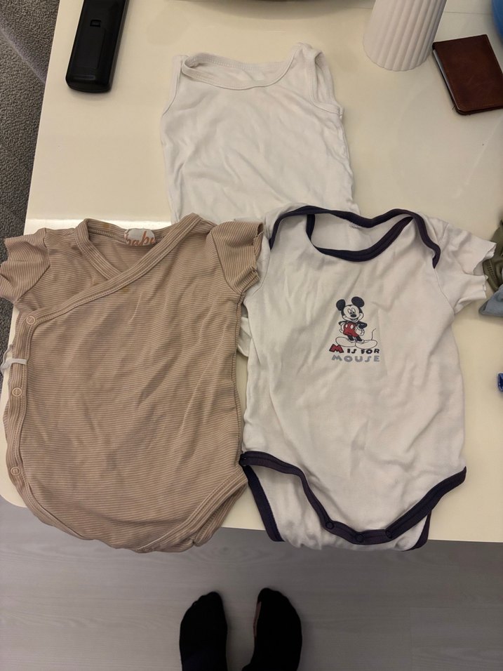 Bebek Erkek Kısa Kollu Pamuklu Body - Görsel 2