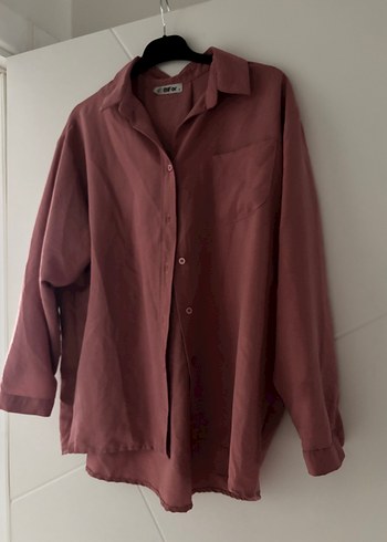 Düğmeli Uzun Kollu Gömlek - Görsel 2