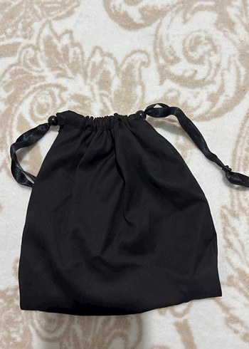 Siyah  inci Kadın Çanta - Görsel 4