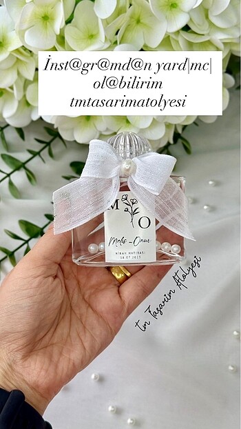 Hediyelik kolonya şişesi
