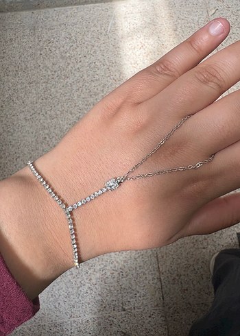 Diğer Silver Celik Baget Tasli Sahmeran