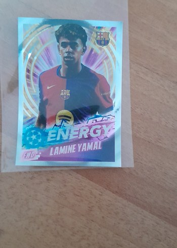 Lamine Yamal Enerji Stickeri