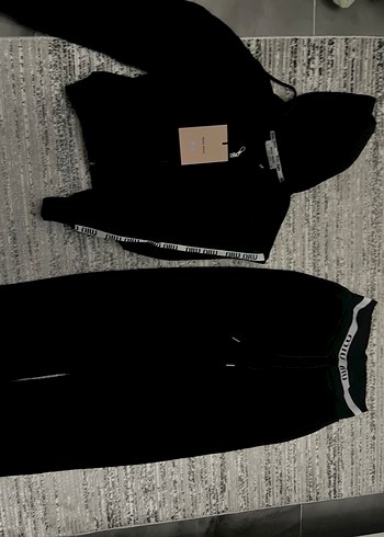 Siyah Kadın Eşofman Takımı - Görsel 5