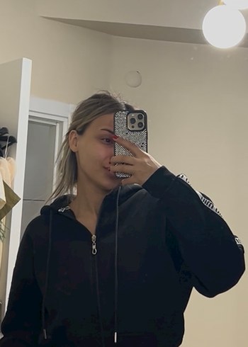 Siyah Kadın Eşofman Takımı - Görsel 13