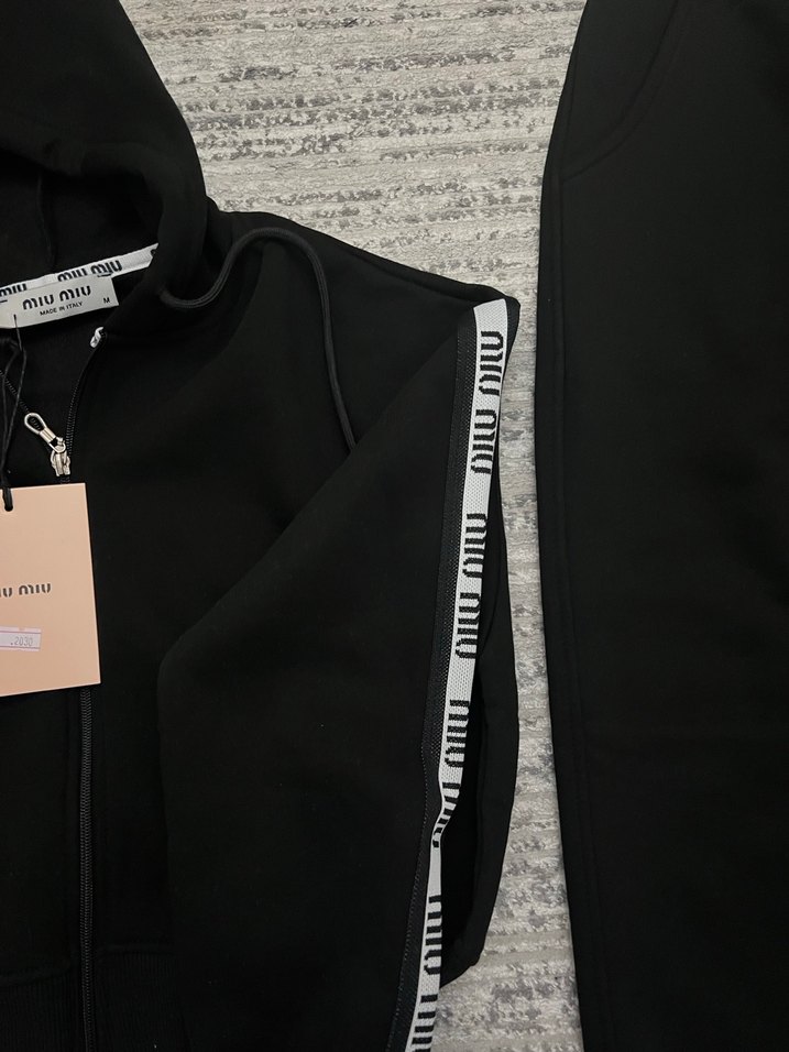 Siyah  Kadın Eşofman Takımı - Görsel 2