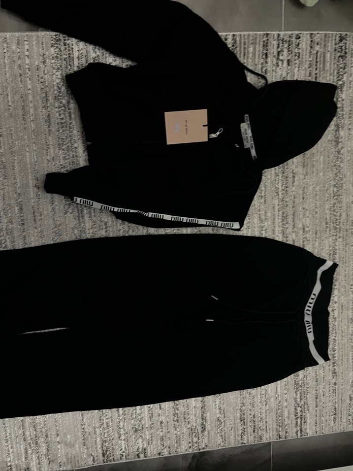 Siyah  Kadın Eşofman Takımı - Görsel 5